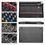 DEPUSHENG DX12 Professional Audio Mixer 12 Channel Studio Audio Console USB MP3 Input 48v Phantom Power DJ Console Image 5