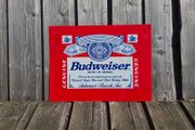 Budweiser Metal/Tin sign