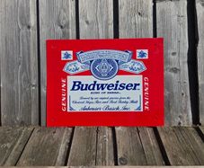 Budweiser Metal/Tin sign