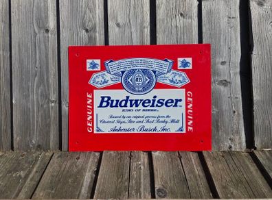 Budweiser Metal/Tin sign