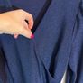 M&S Dress - Midnight Blue with tiny sparkly detail - Comfy Size 10 Image 5