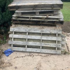 wooden pallets
