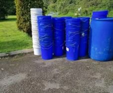 plastic buckets