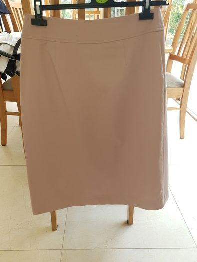 V by Very blush pink/beige wrap skirt size 10 bnwt