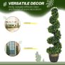 Set of Two 115cm Artificial Lavender Trees Image 4