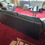 3 seater Black Brown Leather. Marks on back (but if against a wall, it doesnt matter!!) Image 3