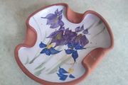 Judy Green Pottery Ashtray Or trinket dish.