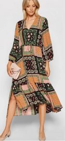 Marella midi boho dress