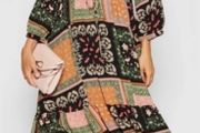 Marella midi boho dress
