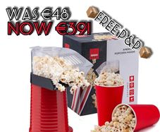 NEW SALE | Home Popcorn Maker 1200W | Gourmet Popcorn Machine | Best Air Popcorn Popper