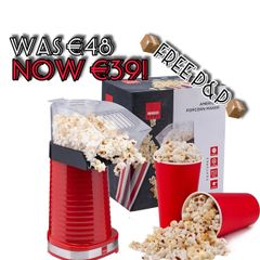 NEW SALE | Home Popcorn Maker 1200W | Gourmet Popcorn Machine | Best Air Popcorn Popper