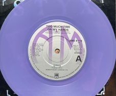 STYX Limited Edition purple vinyl too much time on my hands 7" in vg+ condition