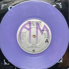 STYX Limited Edition purple vinyl too much time on my hands 7" in vg+ condition