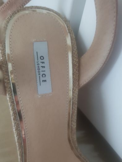Office London High Esapdrille Sandals