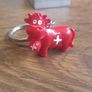 Swiss cow keyring Image 2