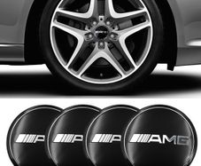 Mercedes AMG Centre Caps - FREE POST
