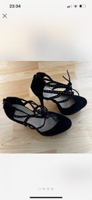 black heels