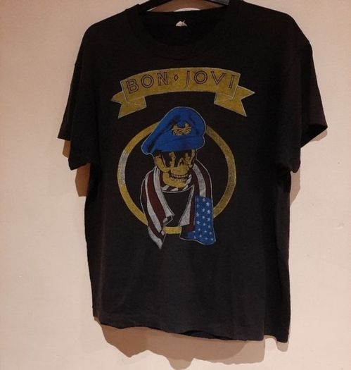 vintage Bon Jovi Tee Shirt Dublin 1988