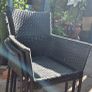 3x wicker chairs Image 5