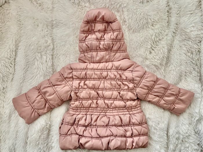 NEXT powder pink girls coat 6-9 mths