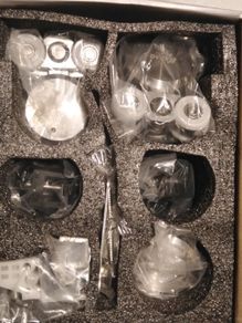 heavy glass sliding door system kit