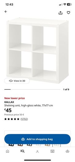 Ikea Kallax Storage Unit