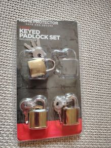 Keyed Padlock Set