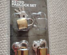 Keyed Padlock Set