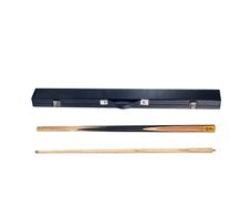 PRO STORM Ashwood 2 Piece Snooker or Pool Cue and Black Cue Case Bundle - FREE DELIVERY