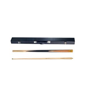 PRO STORM Ashwood 2 Piece Snooker or Pool Cue and Black Cue Case Bundle - FREE DELIVERY