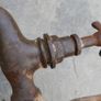 Antique Water Faucet Spigot Bathroom / Kitchen Sink Single metal Knob Image 4