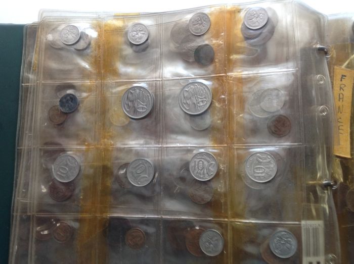 Coin collection, mixed countries, pre euro,