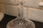 Beautiful Crystal Ships Decanter