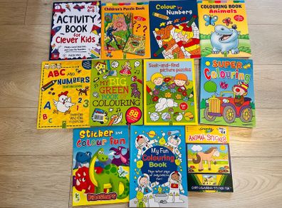 kids activity book bundle