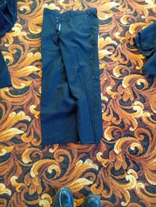 Vintage Obsolete Garda Trousers. Pre-1987 "Bulls-Wool" Era. John Ireland & Son
