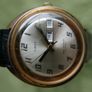 Vintage 1976 Timex Viscount Automatic Mechanic Men Day Date Watch Working! Image 6