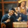 Max Geisser 1857-1922 large oil painting Image 3