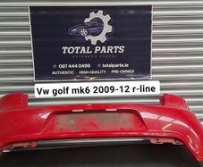 Vw golf mk6 2009-12 r-line rear bumper