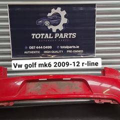 Vw golf mk6 2009-12 r-line rear bumper