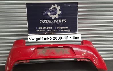 Vw golf mk6 2009-12 r-line rear bumper