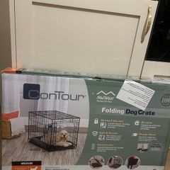 Petmania medium Contour Single Door Dog Crate - new