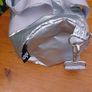 LOQI Mini Weekender Bag - Metallic Silver Image 4