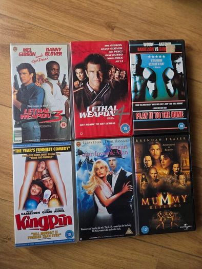 VHS tapes