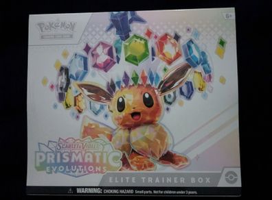 Pokemon Prismatic Evolution Elite Trainer Box