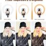 10" with 67" Extended Tripod Stand & Phone Holder for YouTube Video, Camera Led Ring Light for Streaming, Makeup, Selfie Photography Compatible with iPhone Android (FREE POSTAGE) Image 3