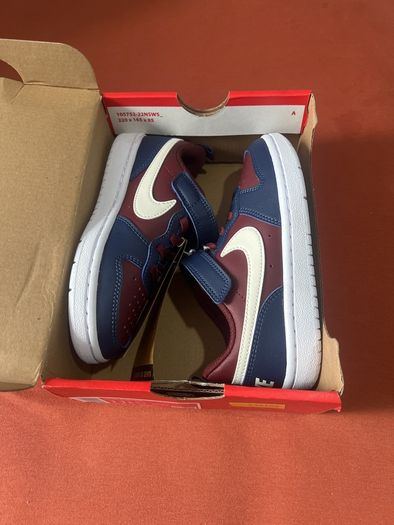 Nike Court Borough Low Boys Toddler in Burgundy