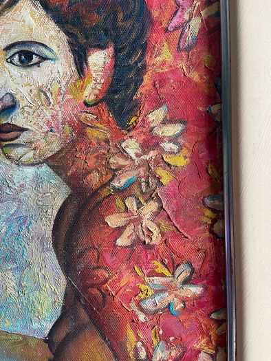 Original signed painting by Sergiu Teleuta, 2005 Romanian Artist