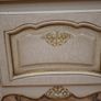 Pair of Antique French Painted Oak Bedside Cabinets Image 4