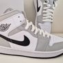 Nike Air Jordan 1 Mid - Light Smoke Grey Image 2