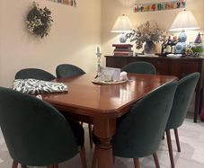 Mahogany Table & Foxford Dining Chairs